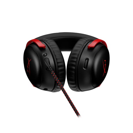 Casque Gamer Filaire - HyperX Cloud III - pour PC & console - Noir/Rouge