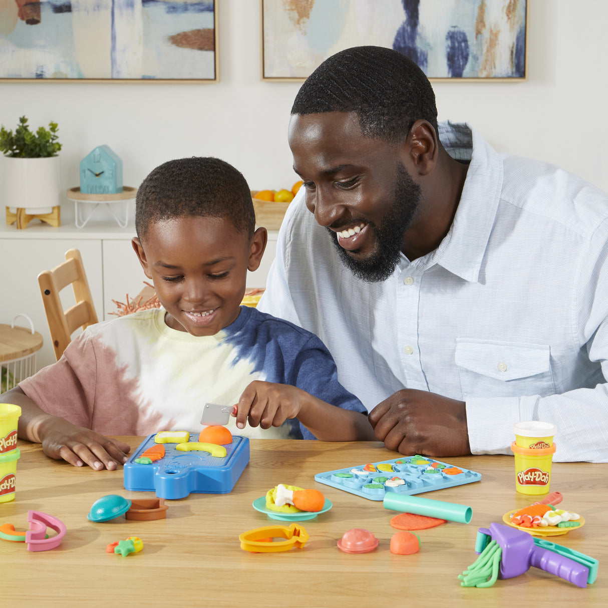 PLAY-DOH Kit du petit chef cuisinier, pâte a modeler, 14 accessoires de cuisine, jouets préscolaires, Playdoh Kitchens