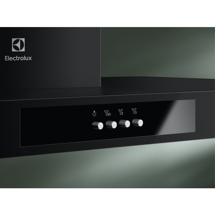 Hotte décorative box - ELECTROLUX - LFT429K - 89,8 x 45 x 67,8 cm - Noir