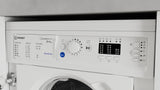 Lave-linge séchant encastrable INDESIT - BIWDIL861485EU - 8 / 6 kg - Induction - L60cm - 1400 trs/min - Blanc