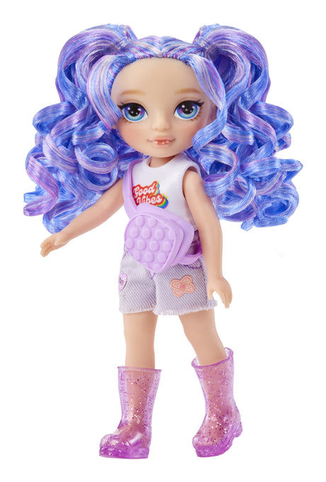 Rainbow High Littles - Poupée 15cm + animal de compagnie - Violet - Des 4ans