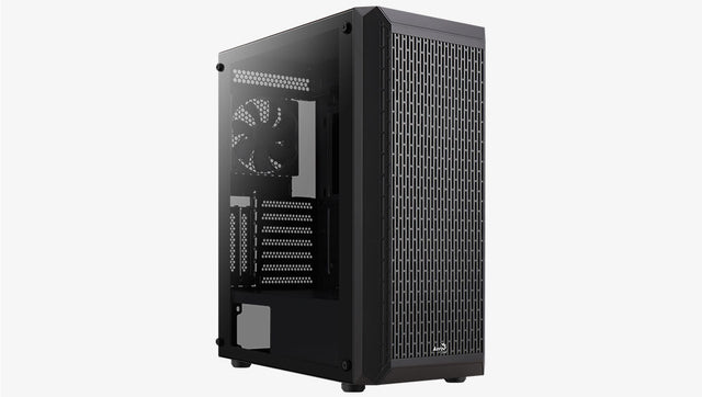 Boitier Moyen Tour ATX AeroCool Beam v1 RGB avec panneaux vitrés (Noir)