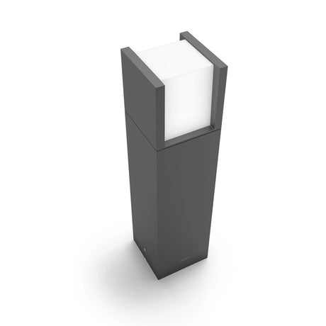 Lampe sur pied - PHILIPS - Arbour - 4000K - Anthracite - 1x6 W - IP44