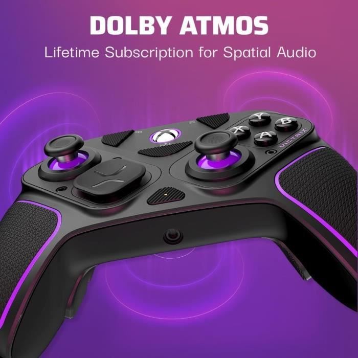 Manette sans fil PDP Victrix Pro BFG - PC, Xbox One et Series X|S - Noir