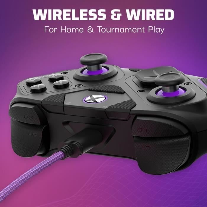Manette sans fil PDP Victrix Pro BFG - PC, Xbox One et Series X|S - Noir