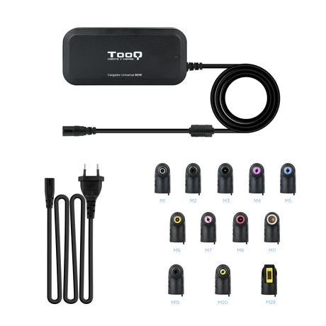 Chargeur universel TooQ 90W - 12 embouts