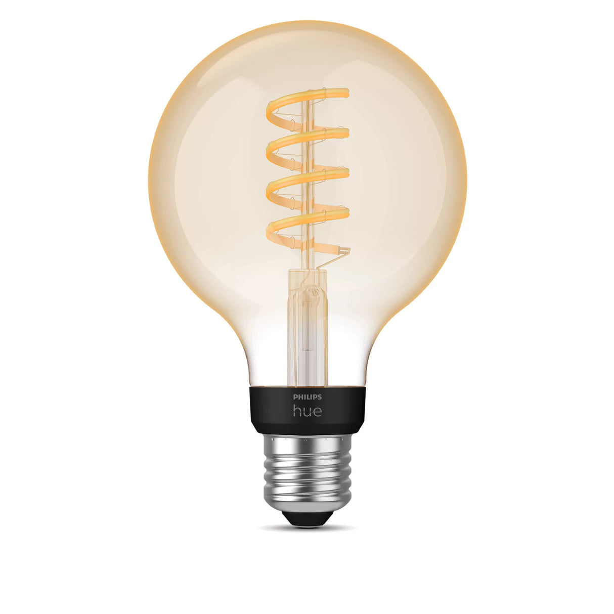 Philips Hue White Ambiance, ampoule LED connectée E27 Filament G93 Globe, Bluetooth, fonctionne avec Alexa, Google et Homekit