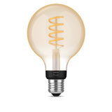 Philips Hue White Ambiance, ampoule LED connectée E27 Filament G93 Globe, Bluetooth, fonctionne avec Alexa, Google et Homekit