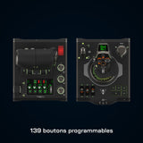 Systeme de simulation HOTAS premium - TURTLE BEACH - VelocityOne™ Flightdeck - Pour PC Windows 10 et 11