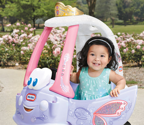 Cozy Coupe - Little Tikes - Fairy - Voiture enfant - Portes, Klaxon et Plancher a retirer - Des 18 mois