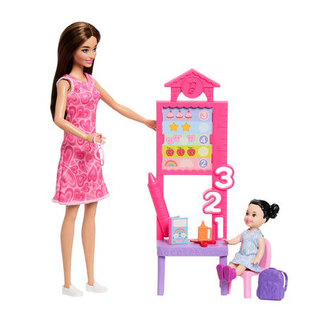 Barbie coffret maîtresse d'école - Barbie - JMK16