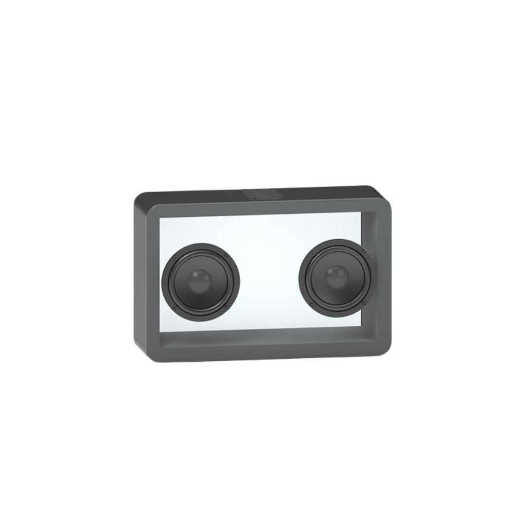 Enceinte Halterrego transparente, RMS 2*5W, Version BT 5.3, Batterie de 1000mAh