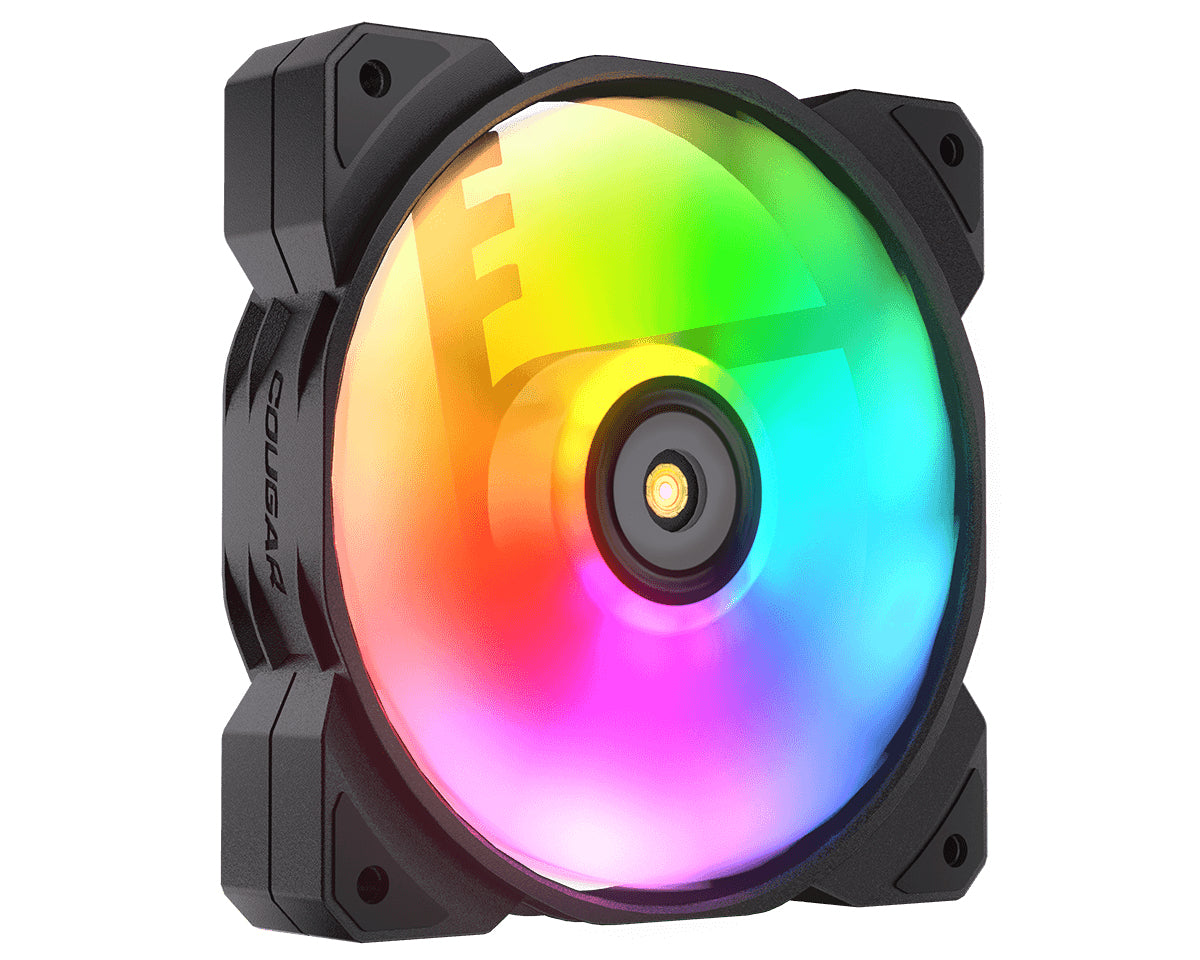 Ventilateur de boitier Cougar Vortex MHP RGB - 12cm (Noir)