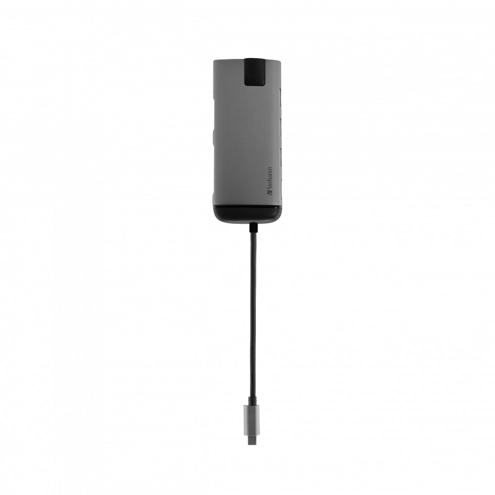 Station d'accueil portable USB-C 3.0 Verbatim Multi-Port (Argent)