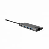 Station d'accueil portable USB-C 3.0 Verbatim Multi-Port (Argent)