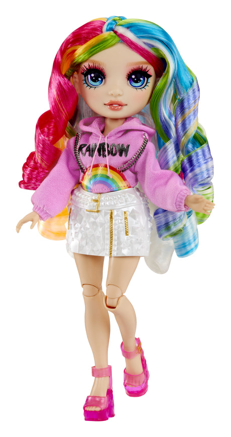 Rainbow High Cristal Poupée Mannequin 27 cm - Amaya