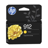 HP 912 Cartouche d'encre jaune authentique (3YL79AE) pour HP OfficeJet 8010 series/ OfficeJet Pro 8020 series