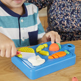 PLAY-DOH Kit du petit chef cuisinier, pâte a modeler, 14 accessoires de cuisine, jouets préscolaires, Playdoh Kitchens