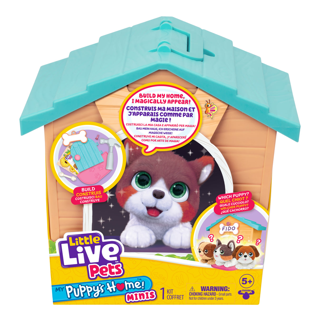 Niche surprise - Moose Toys - Chien orange - Modele aléatoire - Accessoires inclus - 5 ans et plus