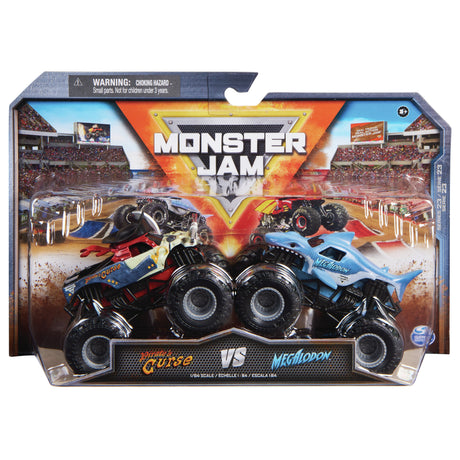Véhicule die-cast - Spin Master - Monster Jam - 1:64 - Pack de 2 - Mixte - 3 ans et plus
