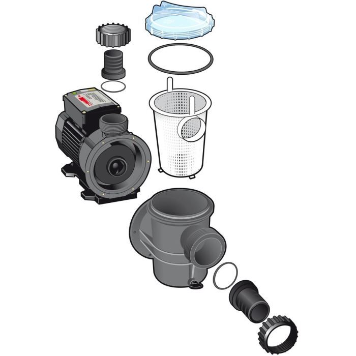 Pompe de filtration Ubbink pour piscine - Poolmax TP35 - 0,35CV - Débit max 5400l/h - garantie 2 ans