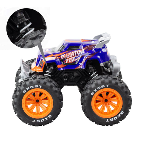 Voiture Télécommandée - EXOST - Phantom Force 1:16 - 10 km/h - 28 -5 cm - violet et orange - des 5 ans