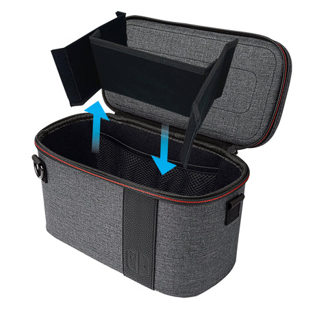 Sacoche de voyage - PDP - Elite Pull N Go - Nintendo Switch - Gris
