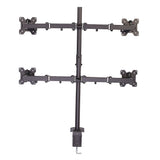Support Quadruple-écran à fixer Lindy de 17" à 28" (7kg max)