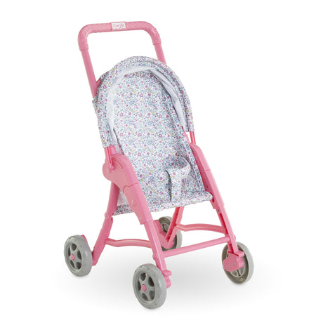 Accessoires poupons - COROLLE - Poussette Florale - pour poupon 30 cm - des 18 mois