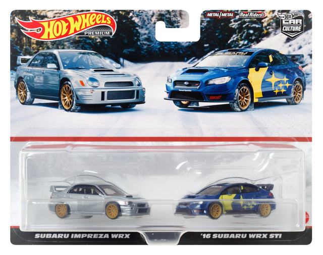 Hot Wheels-Car Culture-Coffret Premium 2 véhicules HBL96