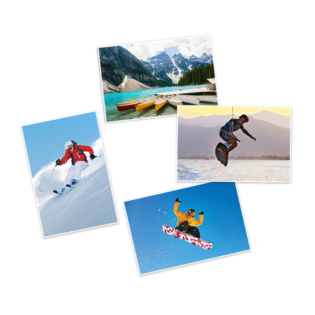 Papier photo HP Advanced brillant sans bordure - 25 feuilles/10 x 15 cm