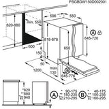 Lave-vaisselle tout encastrable ELECTROLUX EEM48300L - 14 couverts - Inverter - L60cm - tiroir a couverts - 46 dB