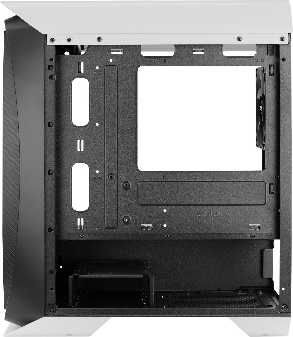 Boitier Mini Tour Micro ATX AeroCool Aero One Mini avec panneau vitré (Blanc)