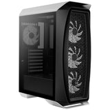 Boitier Moyen Tour ATX AeroCool Aero One Frost RGB avec panneau vitré (Blanc)