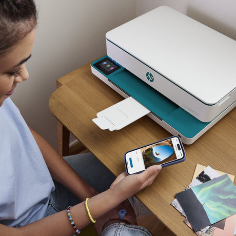 Imprimante tout-en-un HP Envy 6122e Jet d'encre couleur - Copie Scan - 3 mois d'Instant ink inclus avec HP+