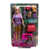 Barbie-Sauvetage d'Animaux-Coffret poupée blonde et accessoires HRG50
