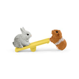 Maison pour lapin et cochons d'inde, coffret figurine et accessoires,  Cadeau pour Garçons et Filles - Jouet 3 Ans et + -schleich