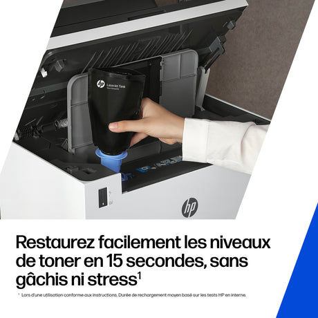 Kit de recharge de toner noir Authentique- HP - HP 153X - Pour LaserJet Tank (W1530X)