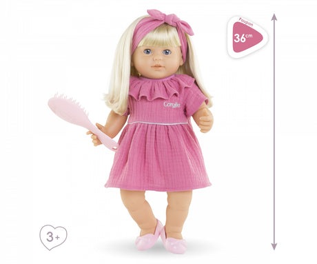 Poupon COROLLE - Jade - 36 cm - Cheveux faciles a coiffer - Senteur vanille