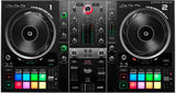 HERCULES DJCONTROL INPULSE 500 - Contrôleur DJ - Interface audio et mixeur hardware intégrés - 16 pads rétroéclaires (RGB) - Noir