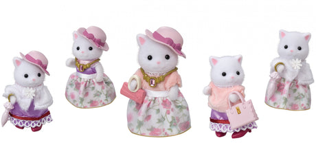 SYLVANIAN FAMILIES - 5461 - La valisette de mode et grande soeur chat persan - Le village