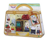 SYLVANIAN FAMILIES - La valisette de mode et grande soeur chat bicolore