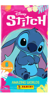 Boîte - PANINI - STITCH PHOTOCARDS - 24 pochettes - 120 cartes