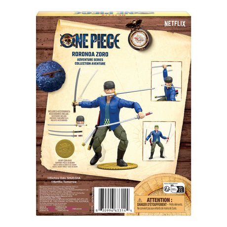 Figurine articulée - ONE PIECE - Zoro - 15 cm - Des 4 ans