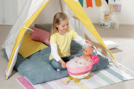 BABY BORN - Magic Boy - Poupée bébé garçon avec 11 accessoires - Mange, dort, pleure et utilise le pot - 43cm - des 3 ans