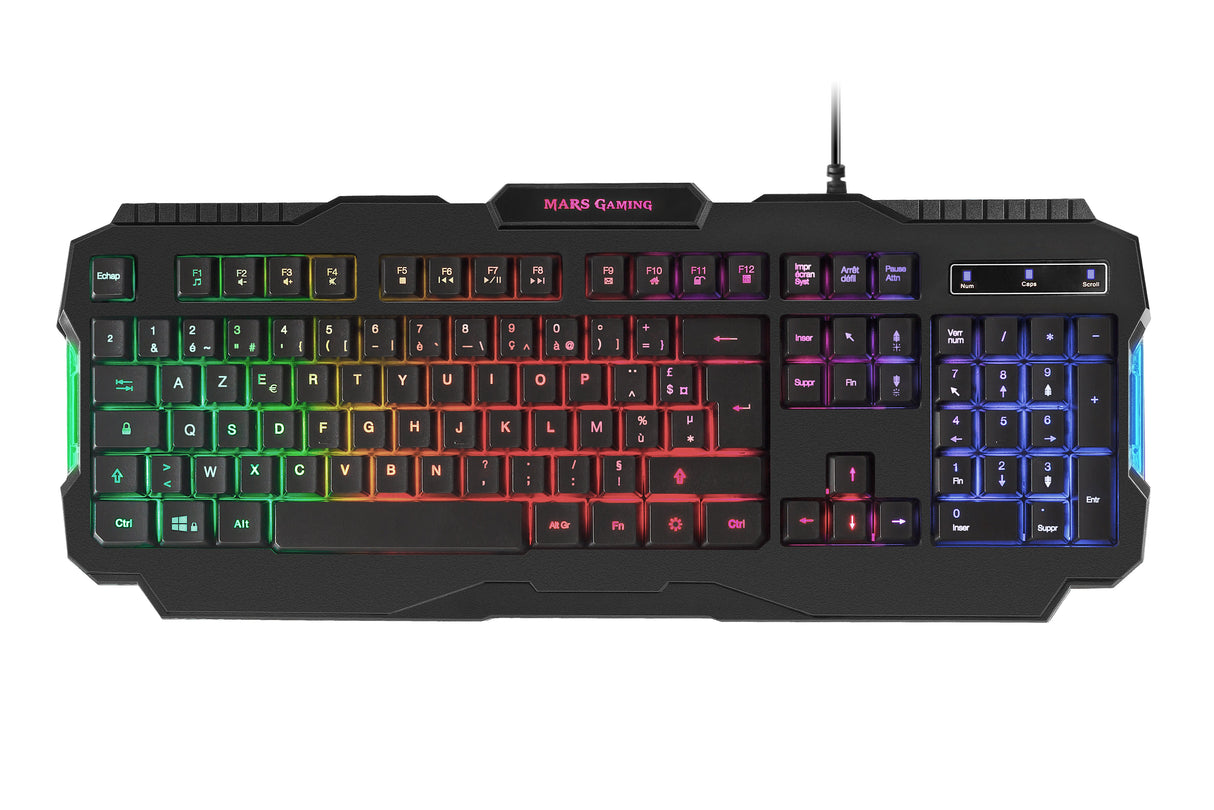 Clavier Gamer Mars Gaming MRK0 RGB (Noir)
