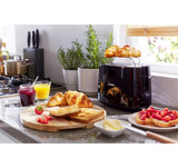 Grille-pain - PHILIPS - HD2581/90 - Collection Daily petit déjeuner - 2 fentes - 830W - Noir