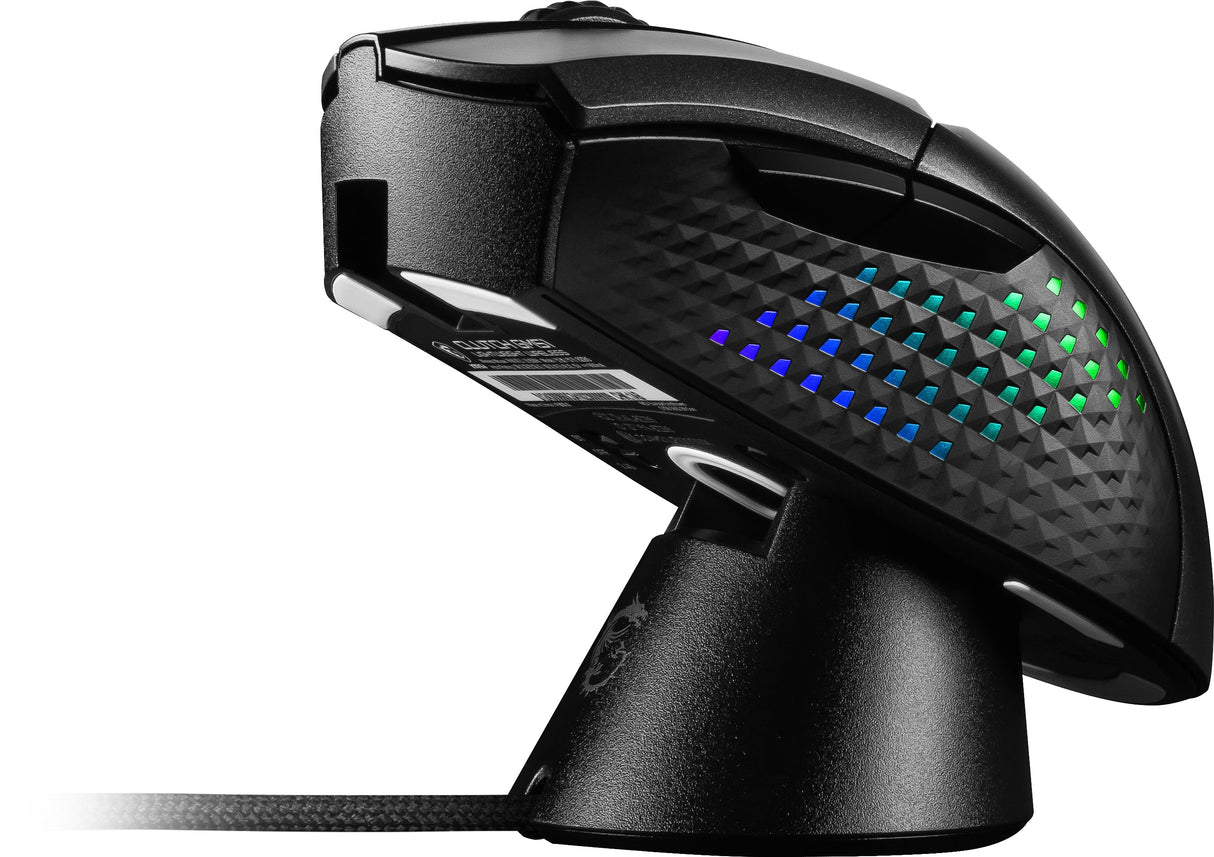 Souris sans fil Gamer MSI Clutch GM51 Lightweight RGB (Noir)