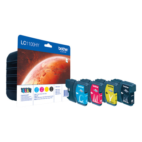 Brother LC1100HY Cartouches d'encre Multipack Coul