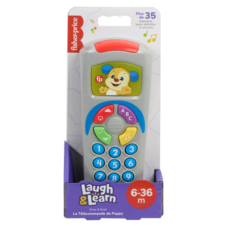 Fisher-Price-La Télécommande de Puppy-Jouet d'éveil musical pour bébés HXB87